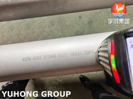 Aplicação de alta temperatura laminada de aço inoxidável da tubulação sem emenda de ASTM A312 TP304H