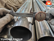 Tubo soldado de aço inoxidável de recozimento brilhante dos VAGABUNDOS de ASTM A249/ASME SA249 TP316L