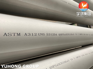 Tubos de caldeira de aço duplex sem costura ASTM A312 UNS S31254