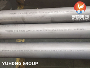 Tubulação de aço inoxidável frente e verso ASTM A789/A790 S31803, S32750, S32760, S31254, 254Mo, 253MA