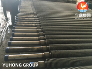 ASME SA213 ASTM A213 T12 SMLS ALLOY STEEL FINNED TUBE WITH HFW STAINLESS STEEL FINNER para superqueimador