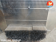 ASTM Trocador de calor montar folha de tubo e placa de suporte 304 316 / titânio / C276