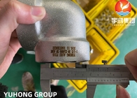 ASTM A182 F316 forjou os encaixes de tubulação de aço o ferro B16.11 maleável CLASSE 6000 do cotovelo 1 1/2 da” rosqueado