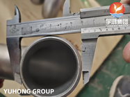 Cotovelo de ASTM A815 WPS32205-S U encaixes de aço inoxidável frente e verso super de 180 graus