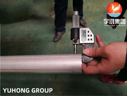 Tubo soldado de aço inoxidável de ASTM A249 TP304L para a resistência de corrosão alta de Conderser do permutador de calor