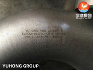 ASTM A403 WP347H-S 90 GRAUS. Solda de extremidade de alta pressão de aço inoxidável do encaixe de tubulação do cotovelo da LR