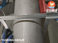 ASTM A790 UNS S32750, 1.4410 Super duplex tubo sem costura de aço inoxidável para dessalinização