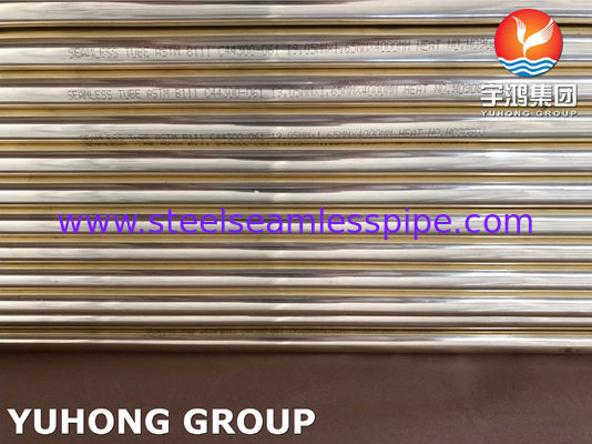 RESISTÊNCIA DE CORROSÃO LIVRE DO OXIGÊNIO DO TUBO DA LIGA DE COBRE DA CALDEIRA DE ASTM B111 O61 C44300