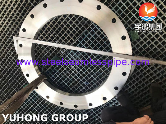 Flancos de aço inoxidável ASTM A 182 GR F316L para instalações de tratamento de águas
