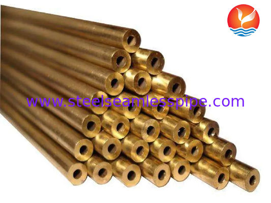 Tubo ASTM 135 ASTM B43 GB1527 GB/T 26290 da liga de cobre de TP2 H62 H65 H68 H70