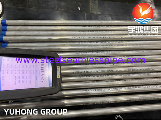 NÍQUEL A TUBULAÇÃO SEM EMENDA DO AÇO DE LIGA HASTELLOY C22 COM ASTM B161 ASME SB163