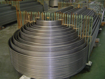 Tubo de trocador de calor, tipo curva U, Tubo de trocador de calor de aço inoxidável ASTM 213, ASME SA213, ASTM A789, ASME SA789