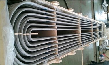 Tubo de trocador de calor, tipo curva U, Tubo de trocador de calor de aço inoxidável ASTM 213, ASME SA213, ASTM A789, ASME SA789
