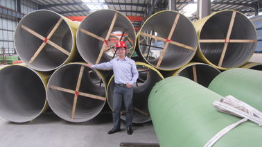 Tubulação soldada de aço inoxidável frente e verso super, ASTM 790, ASME SA790, S31803 ( 2205), S32750 (2507), S32760