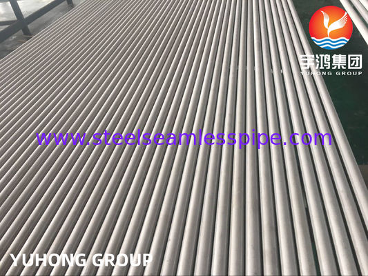 ASTM A213 Tubo sem costura de aço inoxidável Espessura mínima da parede Evaporador Condensador