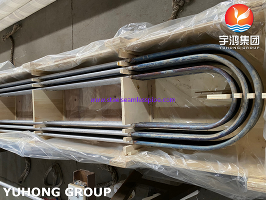 ASME SA789 SAF 2205 / UNS S32205 Trocador de calor duplex de aço