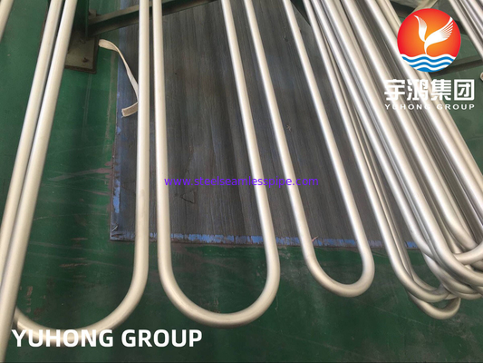 ASME SB444 Inconel 625 / UNS N06625 Tubos sem costura de aço de liga de níquel U Bend