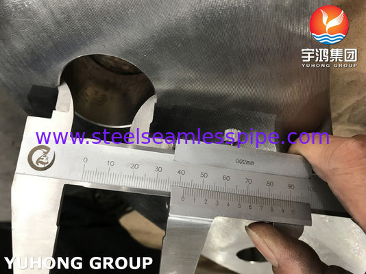 ASTM A240 liga 904L / UNS N08904 AWWA C207 Flange de tipo anel para serviço de obras de abastecimento de água