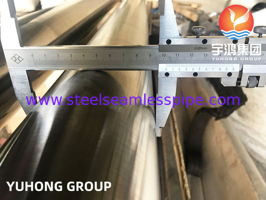 ASTM B729 LIGA 20 / UNS NO8020 HASTELLOY TUBO SEM EMENDA 100% UT