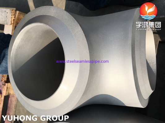 SS316L Butt Weld Fitting, A403 WP316L Equal Tee (sem costura / Soldado), B16.9 Standard