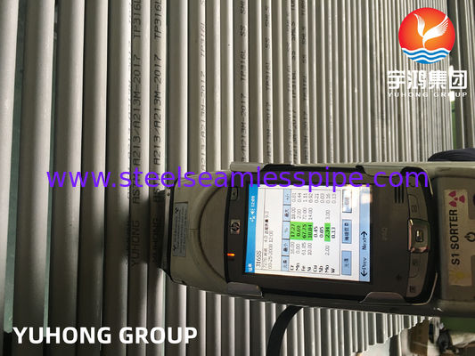 Tubo sem costura de aço inoxidável trefilado a frio ASTM A213 TP316L para aplicações em trocadores de calor e caldeiras