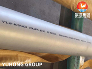 Tubo de aço inoxidável super duplex ASTM A928 / ASTM A790 UNS S32750 (SAF 2507)