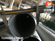 Tubulação sem emenda de aço inoxidável de ASTM A312 TP347H para a alta temperatura