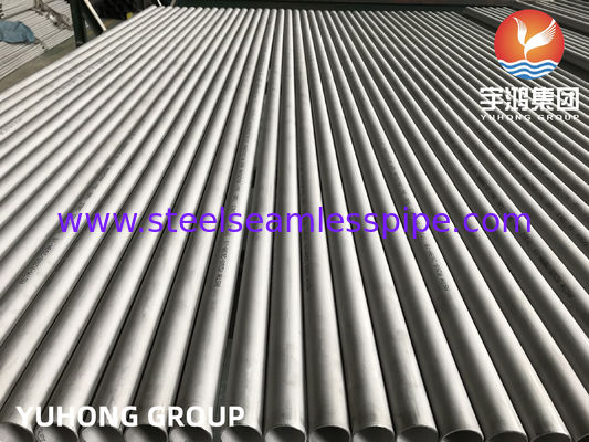 ASTM A269 TP304 Tubos sem costura de aço inoxidável emaranhados aquecidos para trocador de calor com teste PMI