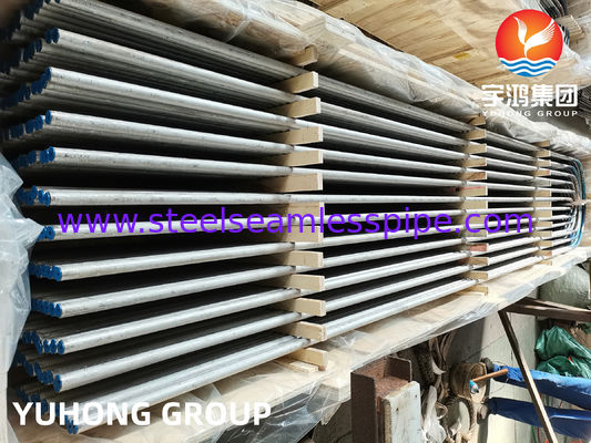 SA213 TP316L (UNS S31603, 1.4404) Tubo de trocador de calor U Bend com tratamento em solução, emaranhado e passivado