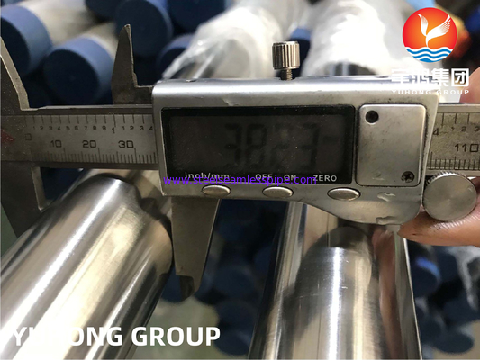 ASTM A270 TP304 Tubo soldado de aço inoxidável aquecido e brilhante sanitário