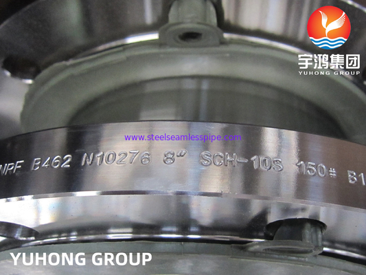ASTM B462 UNS N10276 / Hastelloy C276 Flange de pescoço soldado