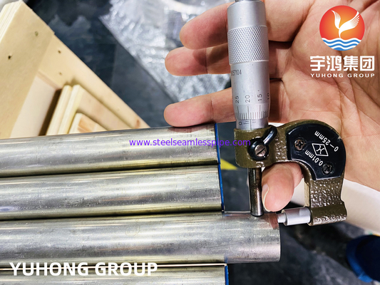 Reator nuclear Tubos usados ASTM B167 Inconel 600 / UNS N06600 Tipo sem costura