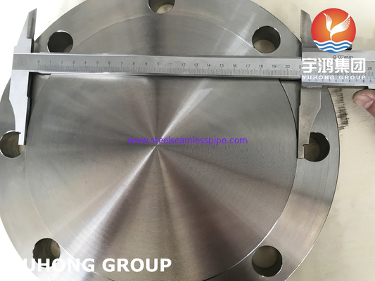 A182 F316L Flanca cega de aço inoxidável, utilizada em sistemas de tubulação sob pressão, B16.5 / AS2129 TABELA D