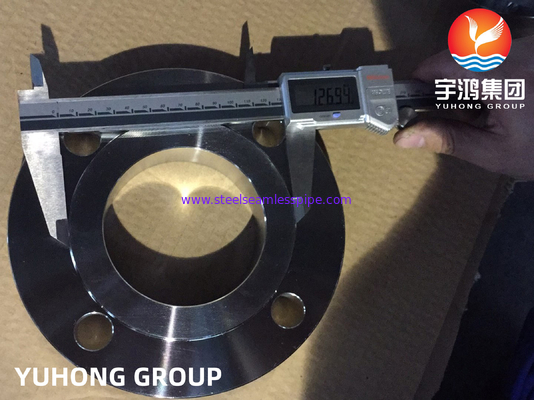 ASME SA182 F904L, UNS N08904 Deslizamento de aço inoxidável nas flanges face levantada B16.5