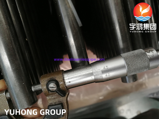 ASTM A213 / ASME SA213 T9 Tubos U Bend Tubos de Liga de Aço Tubos de Troca de Calor Sem Secção
