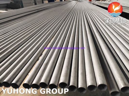 Tubos de ASTM A789 S31803 S32205 Steel&Stainless e tubulações de aço &Alloy de aço frente e verso 6M/PC soldado sem emenda 12M/PC ISO9001