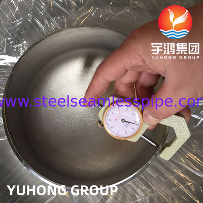 Tampão A403 WP316L-S SS, Conexões de Solda de Topo ASME B16.9, Para Sistemas de Tubulação de Pressão Industrial