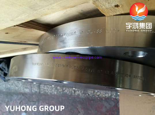Flange de aço forjado ASTM A182 F317L / UNS S31703 / 1.4449 Flange cego de aço inoxidável