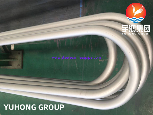 Tubo de flexão de inconel 625 u ASTM B444 UNS N06625 para a indústria aeroespacial