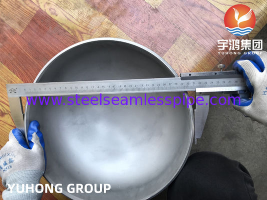 ASTM A815 S32750 / SAF 2507 Cap, Super Duplex Butt Weld Pipe Fitting para plataformas offshore de petróleo e gás