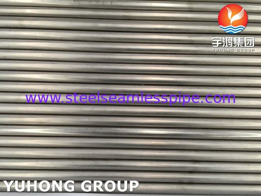 ASTM B338 tubos sem emenda e soldados de Gr7 do titânio da liga para o permutador de calor do condensador