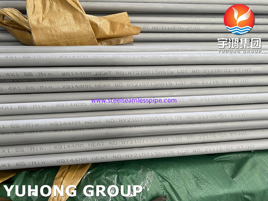 ASTM A213 TP304 /TP304L/TP316/TP316L/TP321 Tubos sem costura de aço inoxidável