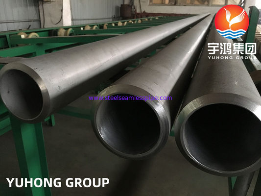 Tubo sem costura de aço inoxidável ASTM A213 ((EN 10216-5, DIN 17458, GOST 9941-81, GOST 9940-81) TP347,TP347H,Bright Annealed,Heat Exchanger Application