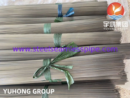 Tubo Capilar de Aço Inoxidável Recozido Brilhante ASTM A213 / ASTM A269 TP304/304L TP316/316L 19.05 X 1.65 X 6096MM