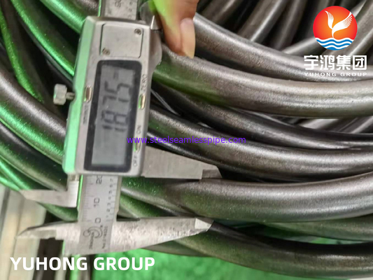 Tubo sem costura de aço carbono A179 A192 A210 Tubo reto / Tubo em U / Tubo em espiral Tipo, 6M/PC, 12M/PC para trocador de calor