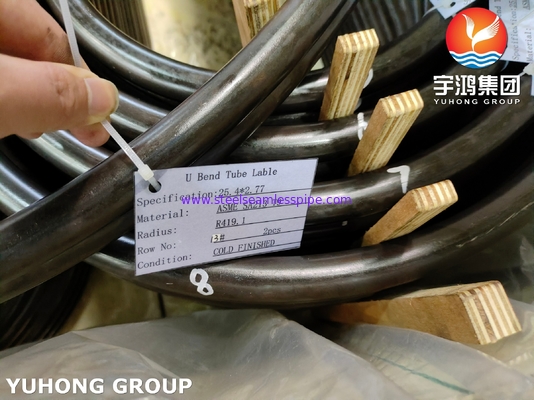 Tubo da curvatura do aço carbono U de ASTM A179/ASME SA179-2021 baixo estirado a frio para o permutador de calor