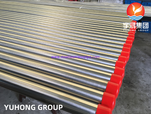 ASME SA213 TP304 Tubos de aço inoxidável brilhante, sem costura