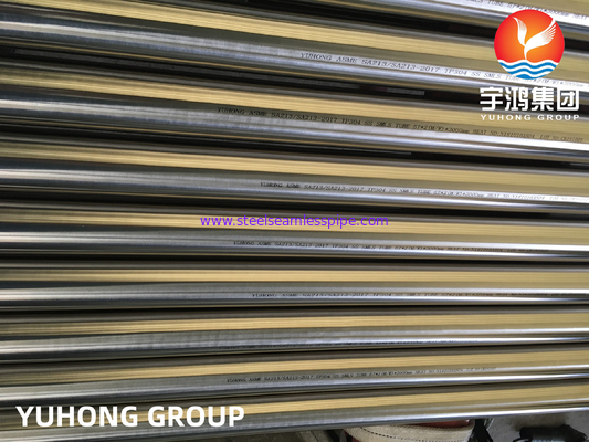 ASME SA213 TP304 Tubos de aço inoxidável brilhante, sem costura