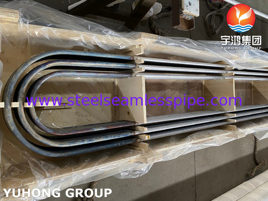Tubo duplex de aço SMLS U Bend ASME SA789 UNS S32205 para trocador de calor
