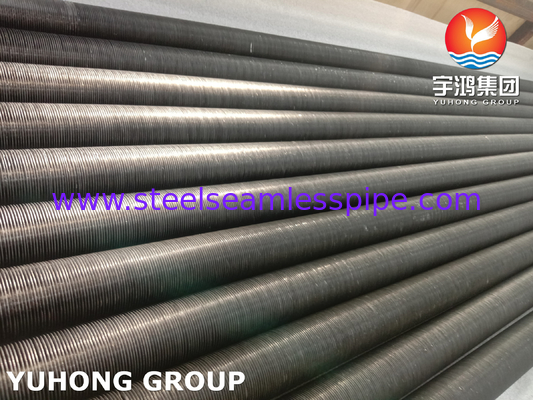 Tubos de base incorporados de tipo G ASME SB163 Monel 400/UNS N04400 com barbatanas de alumínio